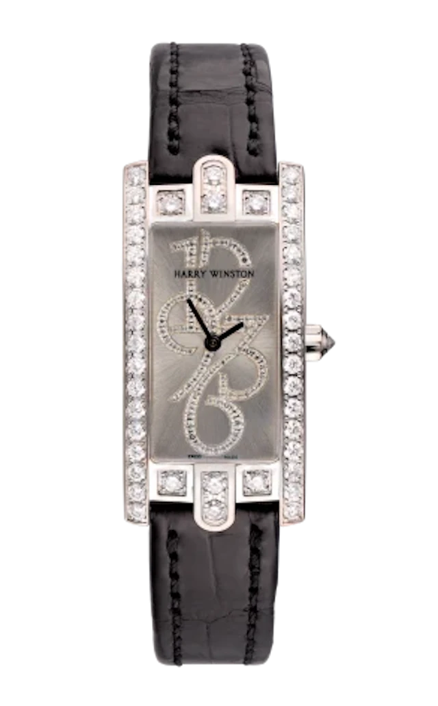 Harry Winston Avenue 18K White Gold & Diamonds Ladies Watch