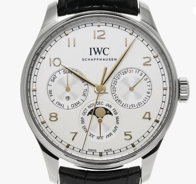 IWC Portuguese Perpetual Calendar Stainless Steel Men’s Watch