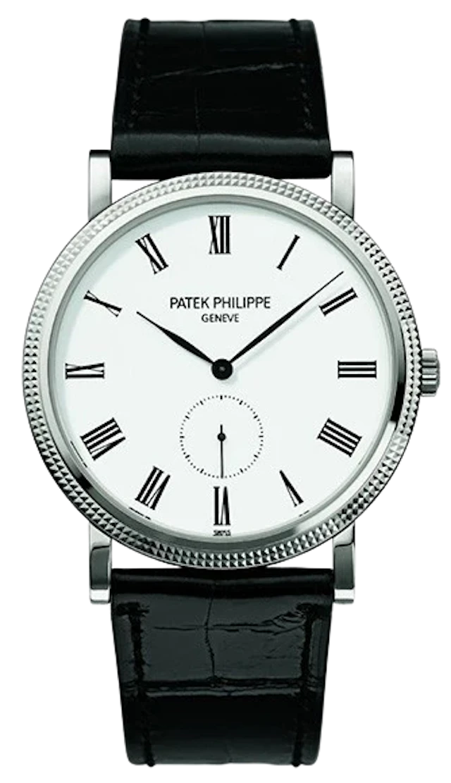 Patek Philippe Calatrava 36 mm 18K White Gold Men’s Watch
