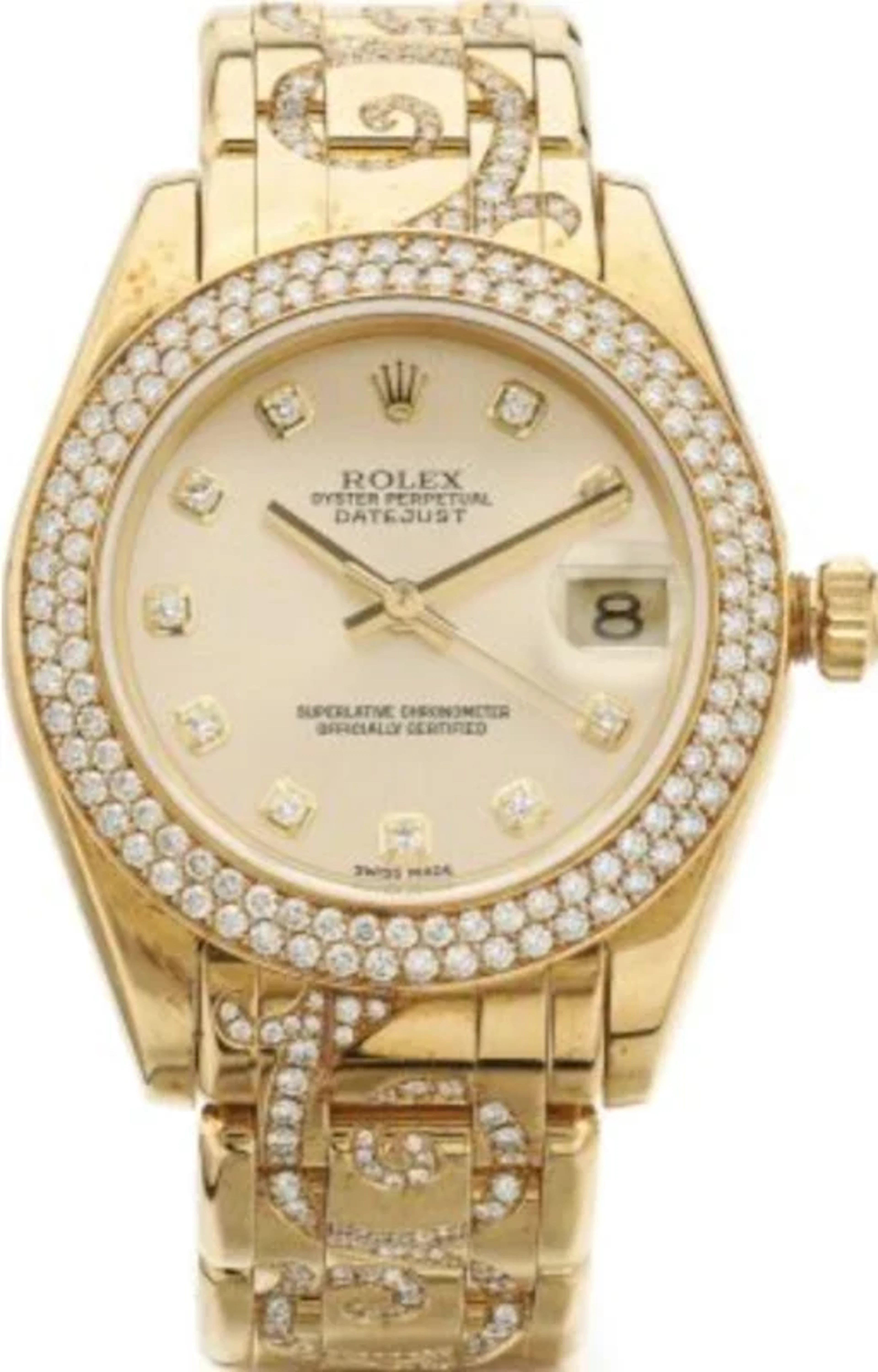Rolex Pearlmaster 18k Yellow Gold Unisex Watch