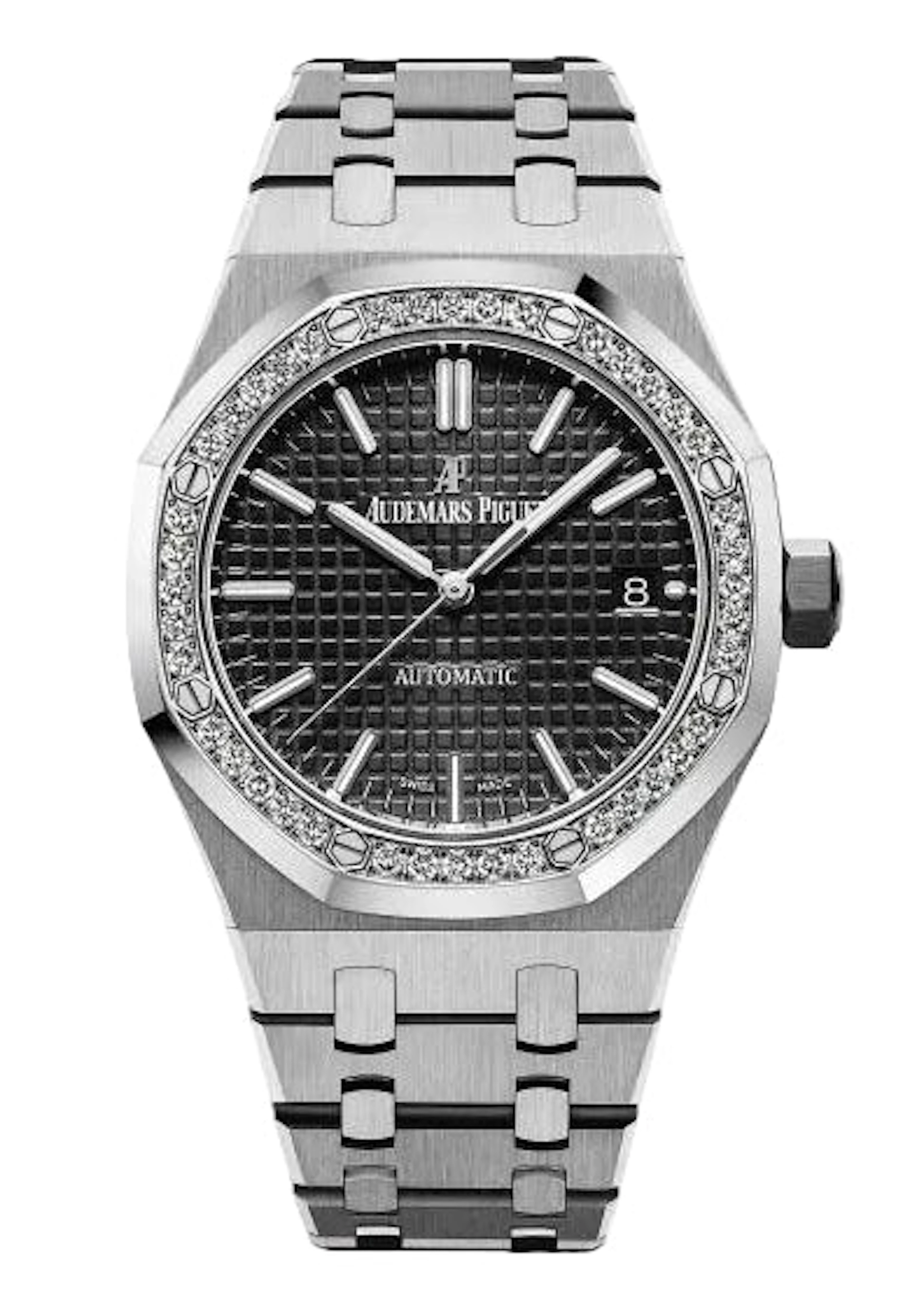 Audemars Piguet Royal Oak Selfwinding Stainless Steel Diamond-Set Ladies' Watch