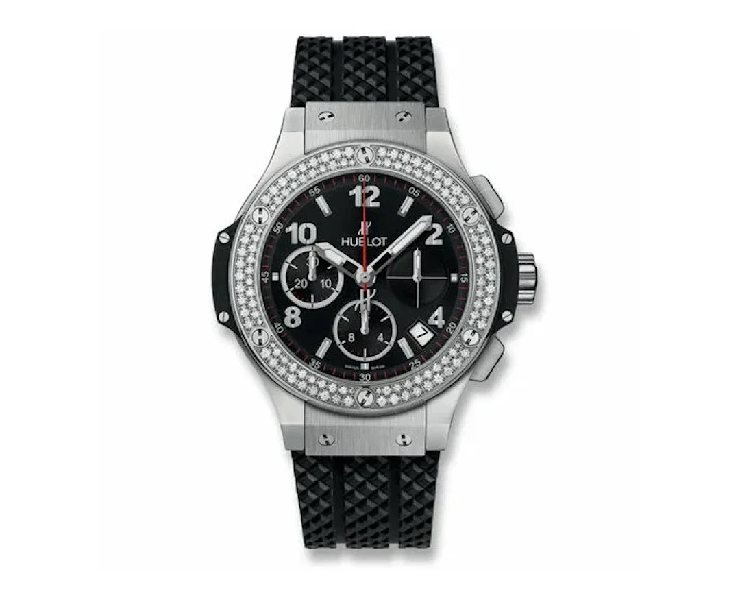 Hublot Big Bang Chronograph Stainless steel & Diamonds Unisex Watch