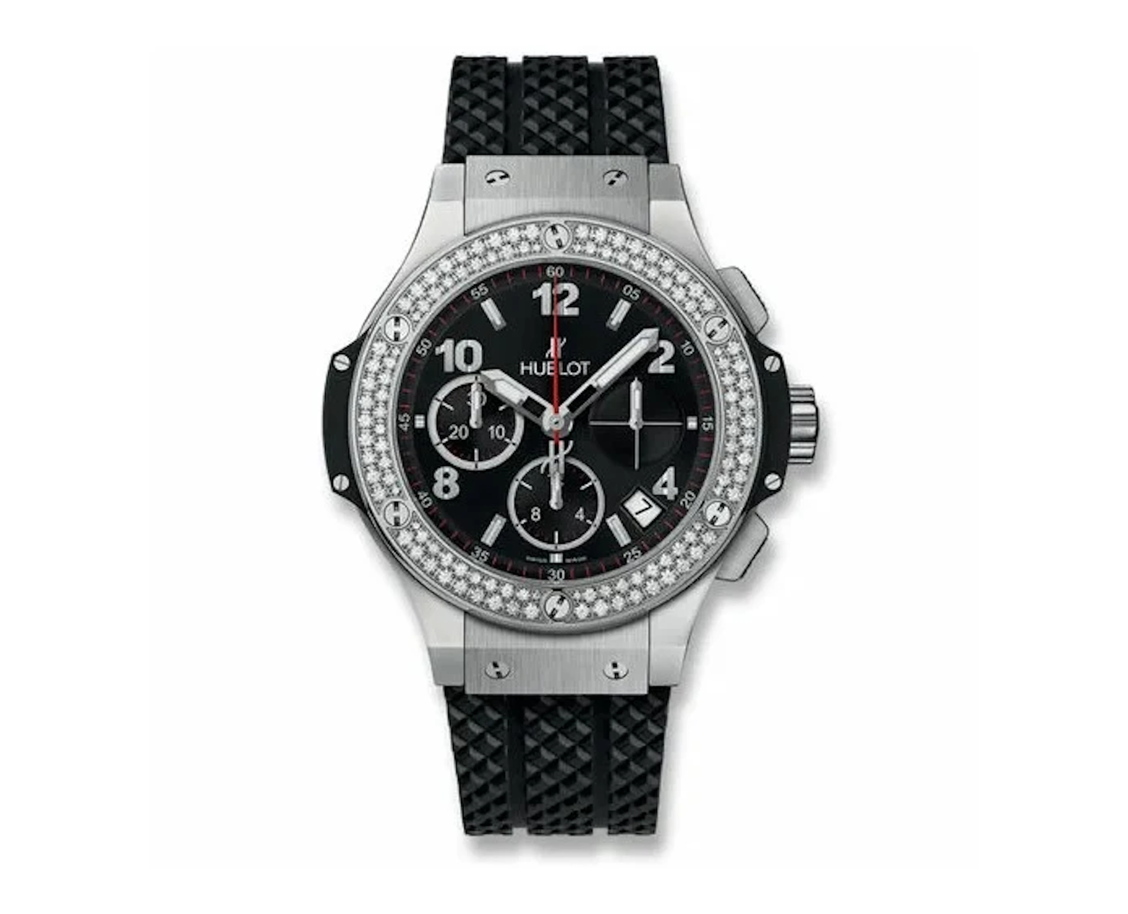 Hublot Big Bang Chronograph Stainless steel & Diamonds Unisex Watch