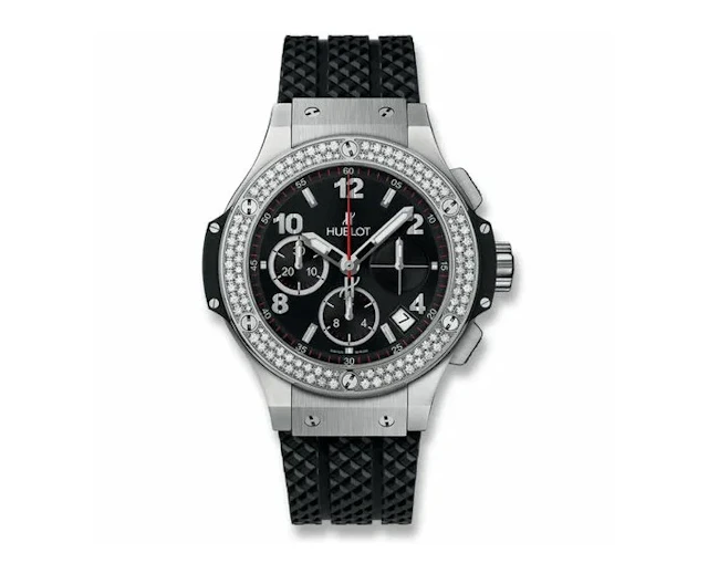Hublot Big Bang Chronograph Stainless steel & Diamonds Unisex Watch