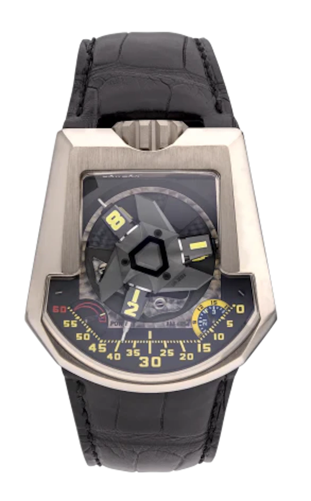 Urwerk 200 Collection 18K White Gold Men's Watch