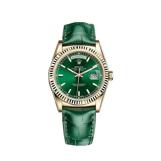 Rolex Day-Date 18K Yellow Gold Women's Watch