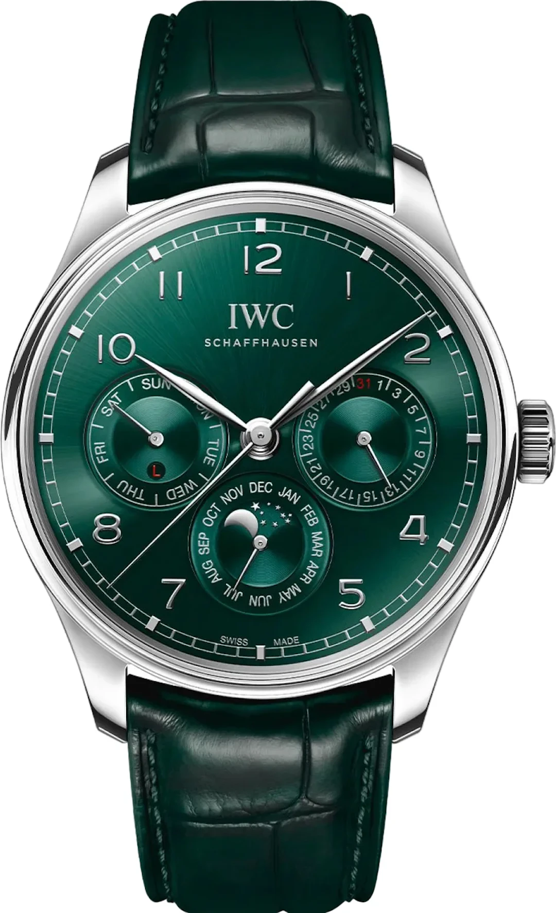 IWC Portuguese Perpetual Calendar 42 Stainless Steel Men's Watch