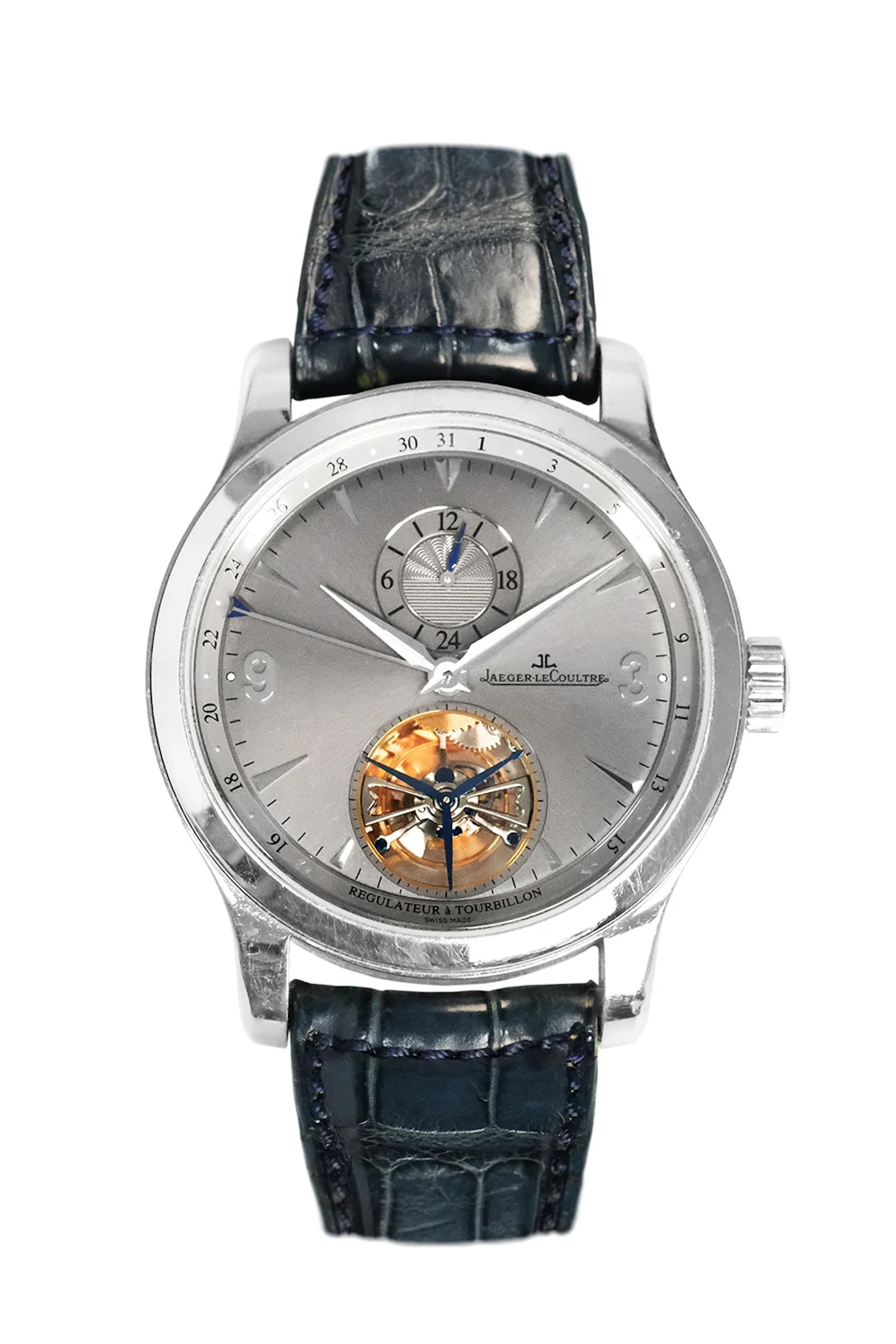 Jaeger-LeCoultre Master Tourbillon Platinum Men's Watch