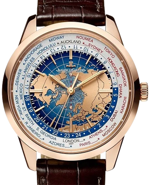 Jaeger-LeCoultre Geophysic Universal Time 18K Rose Gold Men’s Watch