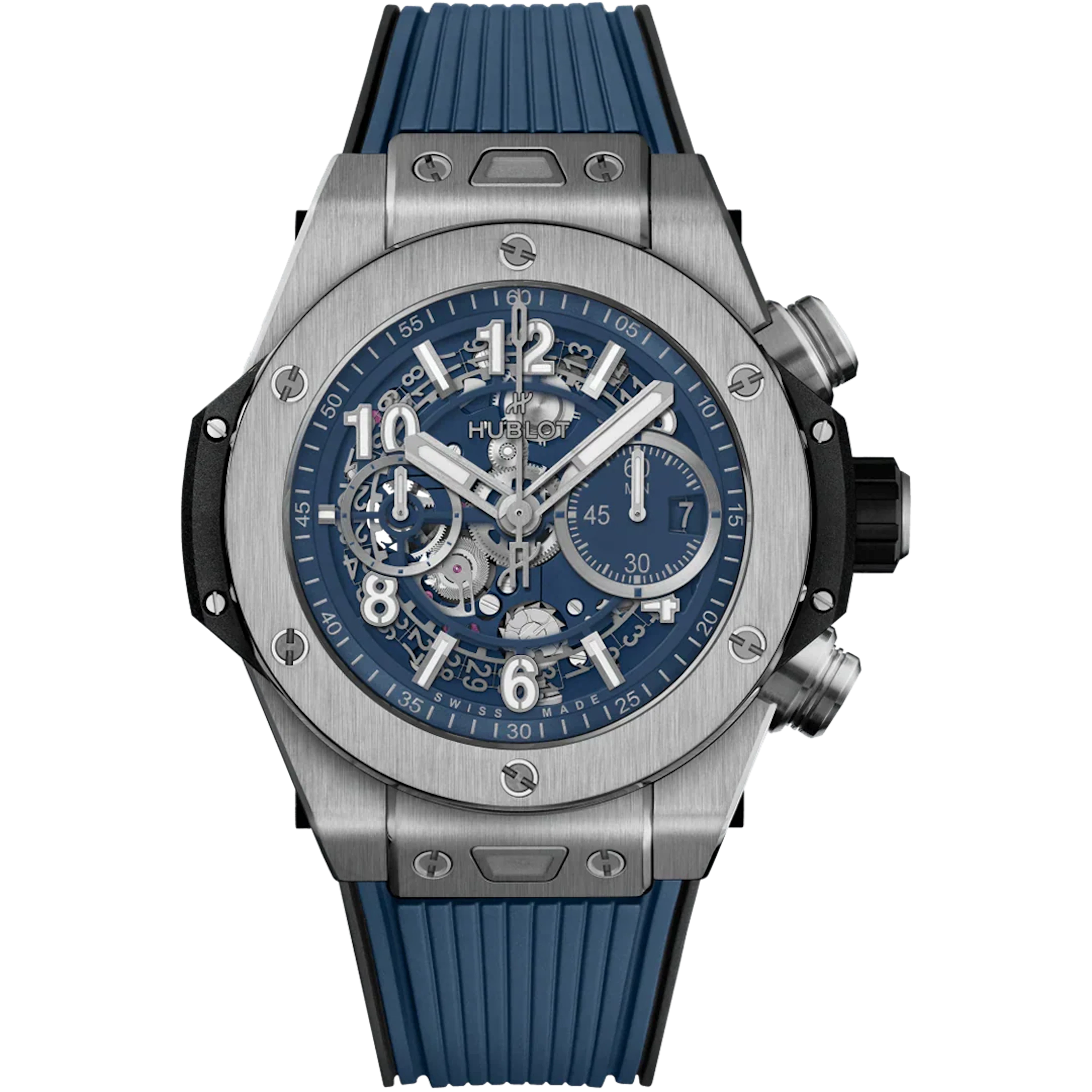 Hublot Big Bang Unico Titanium Blue Titanium Men's Watch