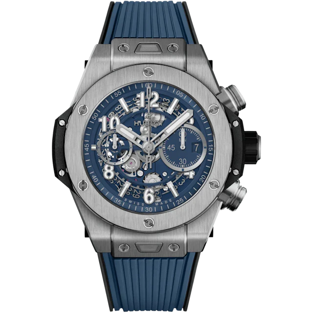 Hublot Big Bang Unico Titanium Blue Titanium Men's Watch