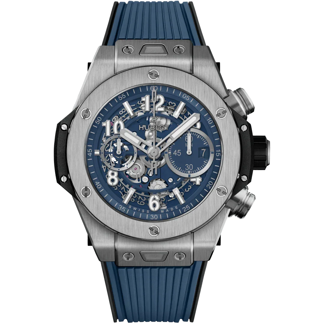 Hublot Big Bang Unico Titanium Blue Titanium Men's Watch