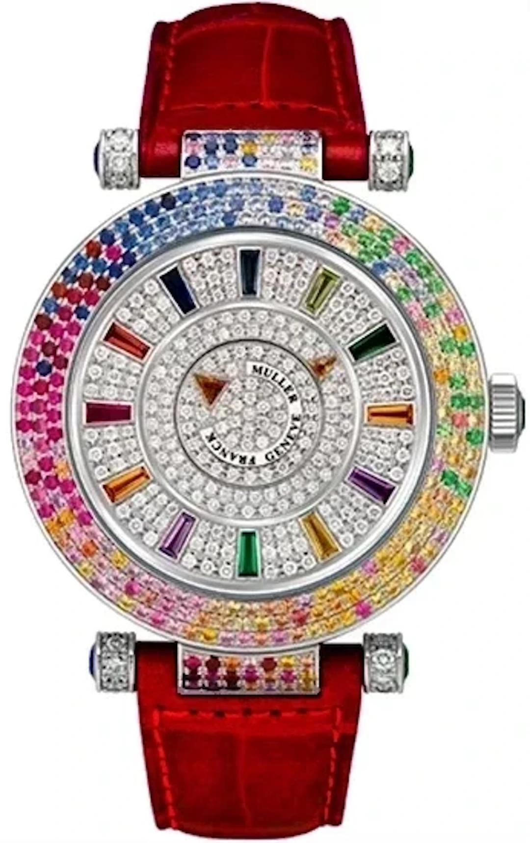 Franck Muller Double Mystery 4 Saisons 18K White Gold Lady's Watch