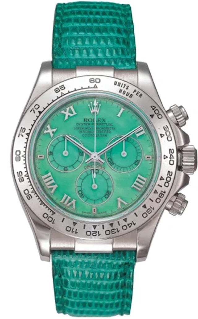 Rolex Daytona Chronograph 18K White Gold Men's Watch