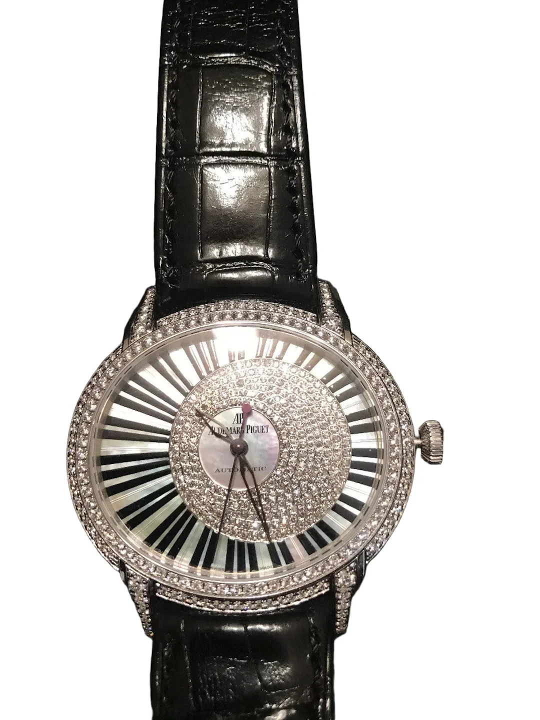 Audemars Piguet Millenary Pianoforte Diamond-Set 18K White Gold Lady's Watch