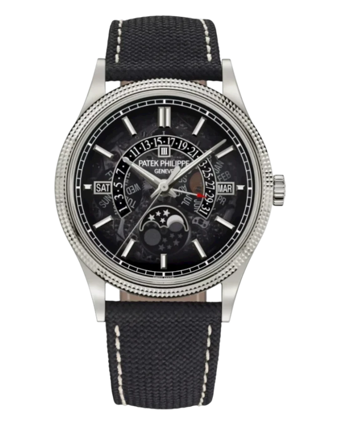Patek Philippe Retrograde Perpetual Calendar 18K White Gold Men’s Watch
