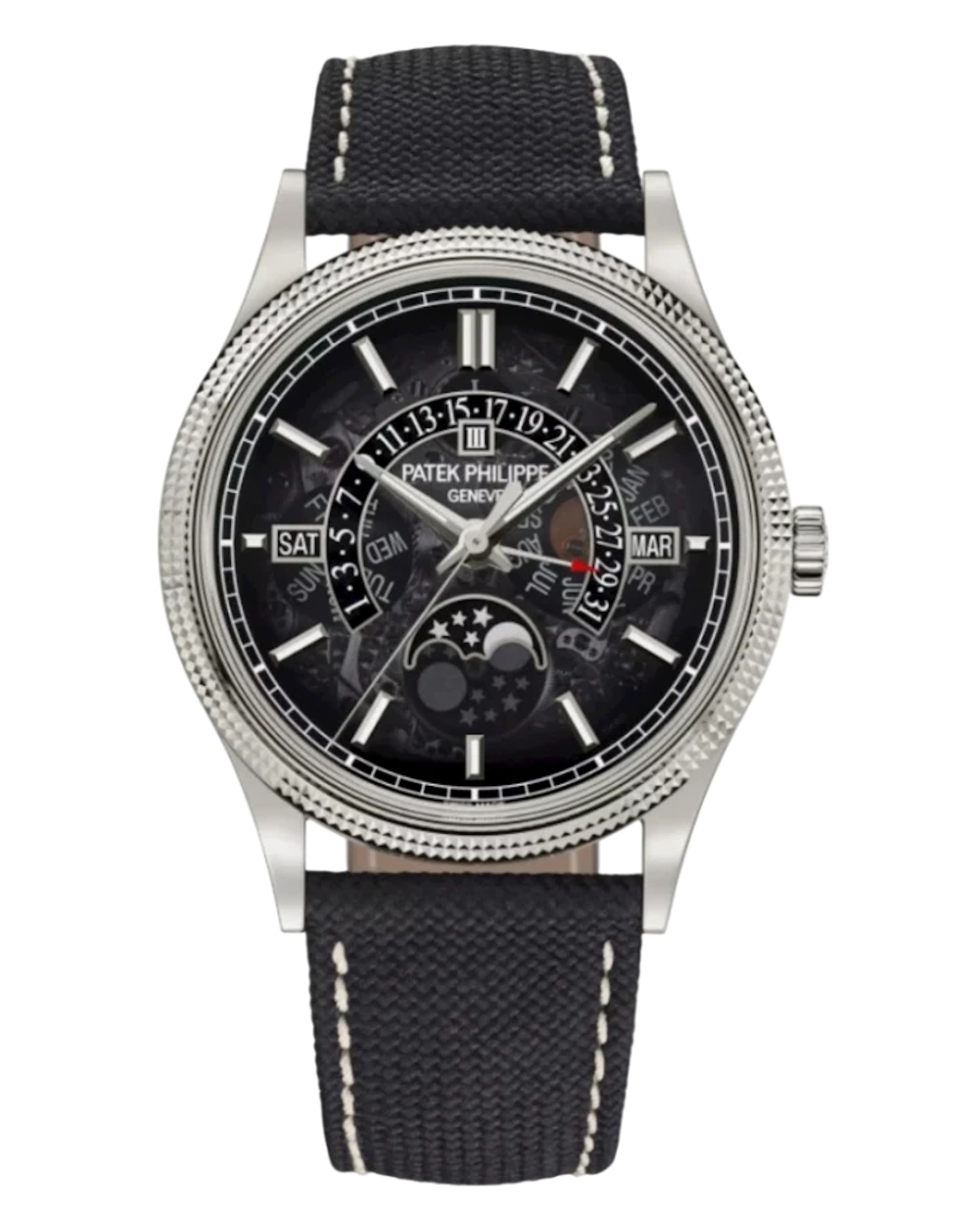 Patek Philippe Retrograde Perpetual Calendar 18K White Gold Men’s Watch