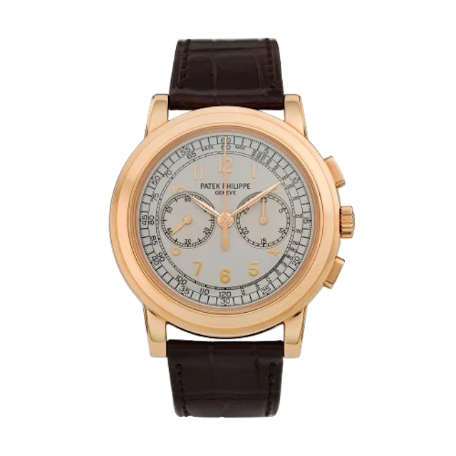 Patek Philippe Complications Chronograph 18K Rose Gold Men’s Watch