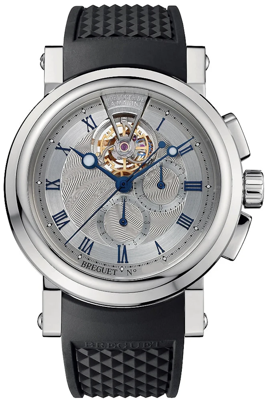 Breguet Marine Tourbillon 5837 Platinum Men's Watch