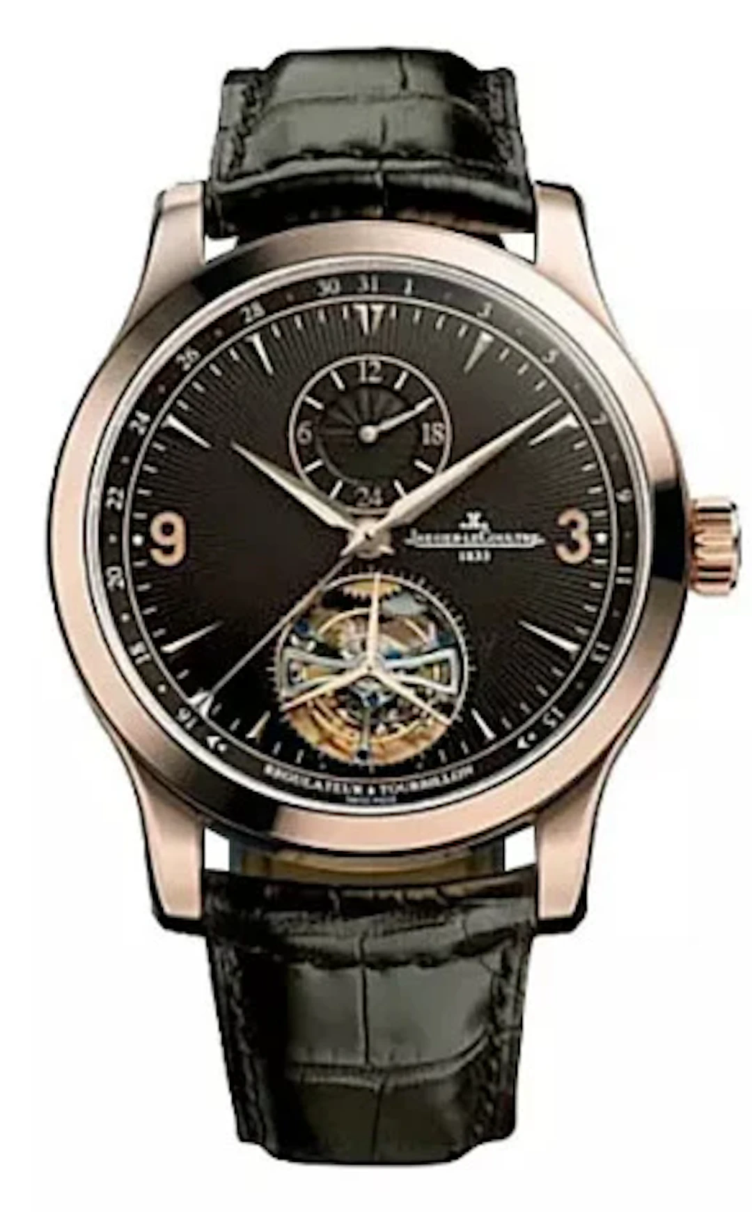 Jaeger-LeCoultre Master Control Tourbillon 18K Rose Gold Men's Watch
