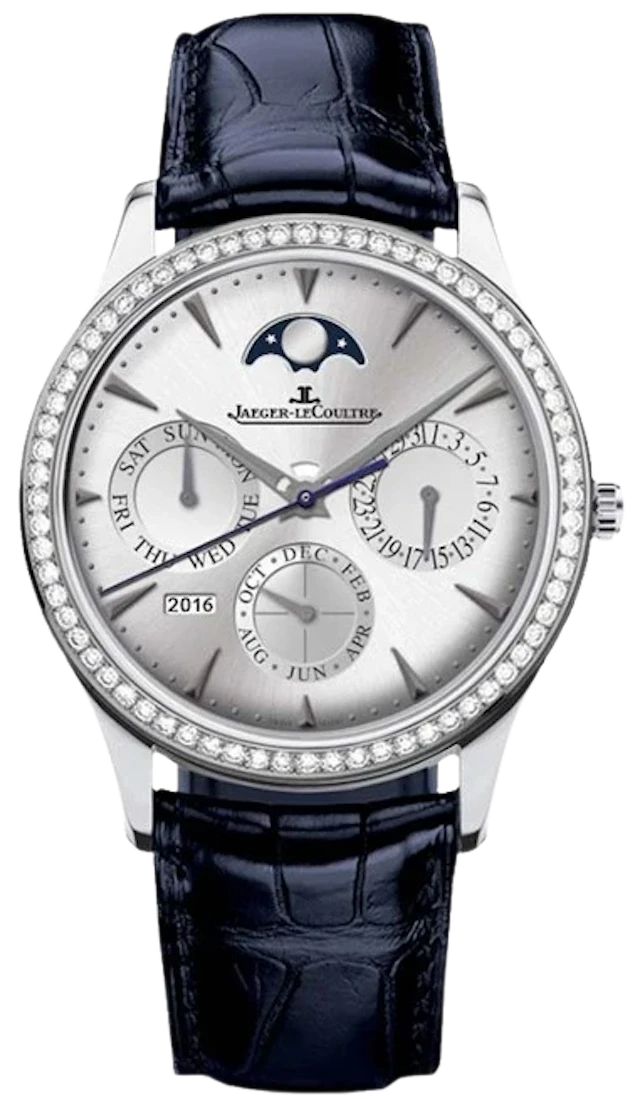 Jaeger-LeCoultre Master Ultra Thin Perpetual 18k White Gold Women’s Watch
