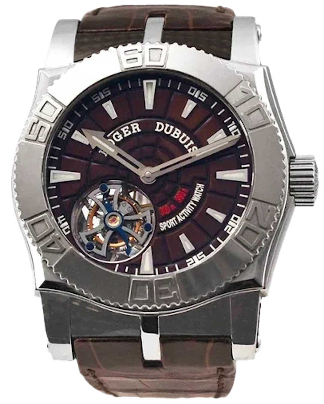 Roger Dubuis EasyDiver Tourbillon Stainless Steel & 18K White Gold Men's Watch