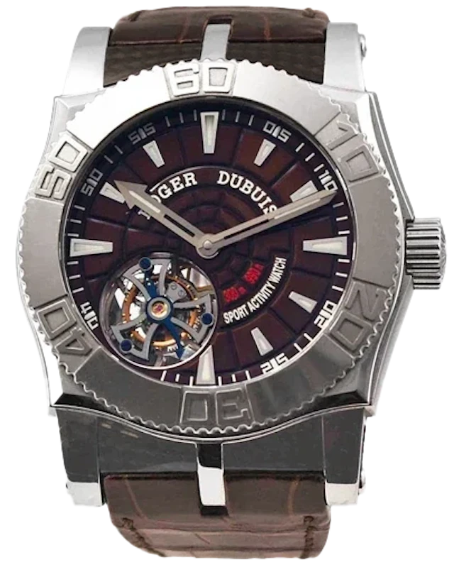 Roger Dubuis EasyDiver Tourbillon Stainless Steel & 18K White Gold Men's Watch