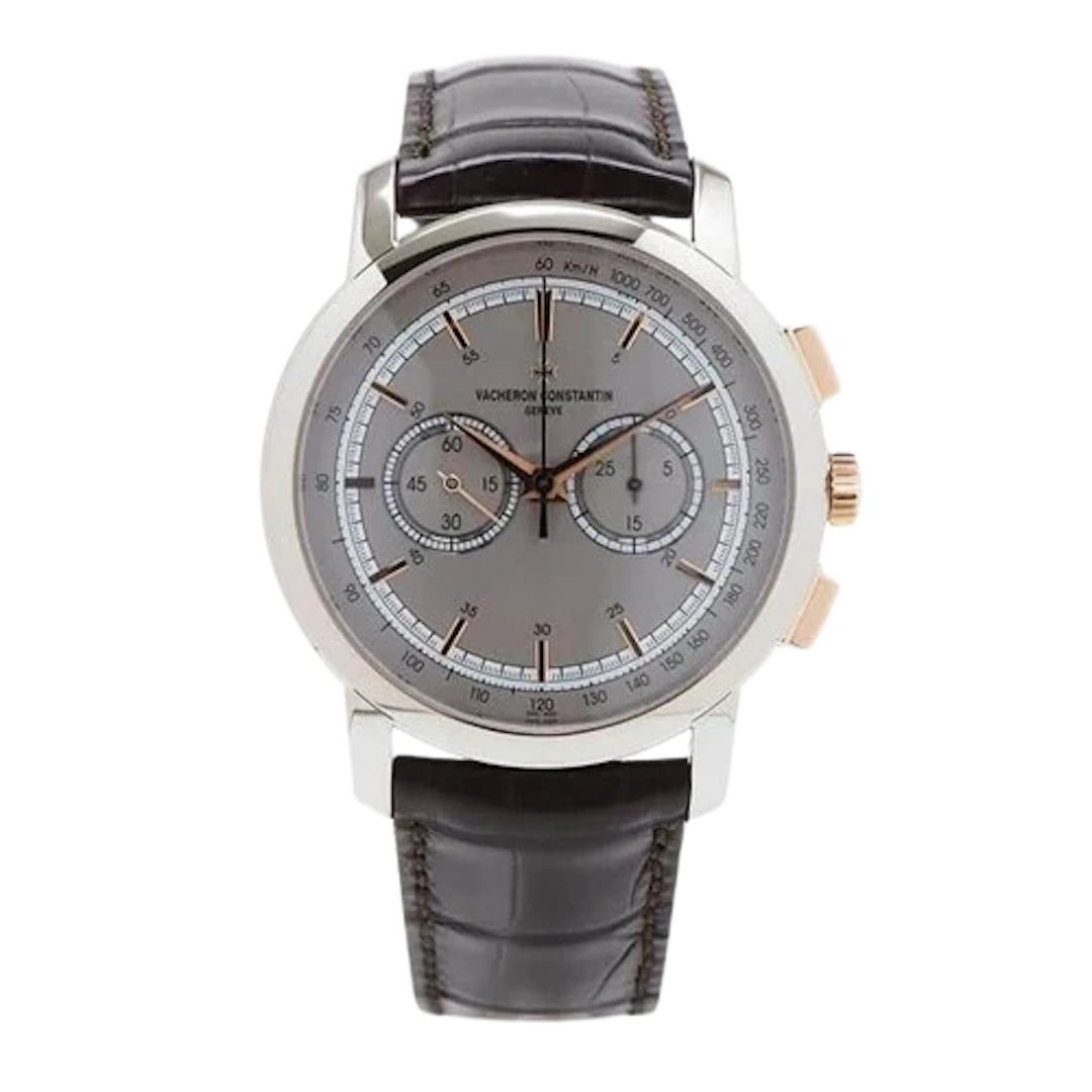 Vacheron Constantin Patrimony Chronograph 18K White Gold Men’s Watch