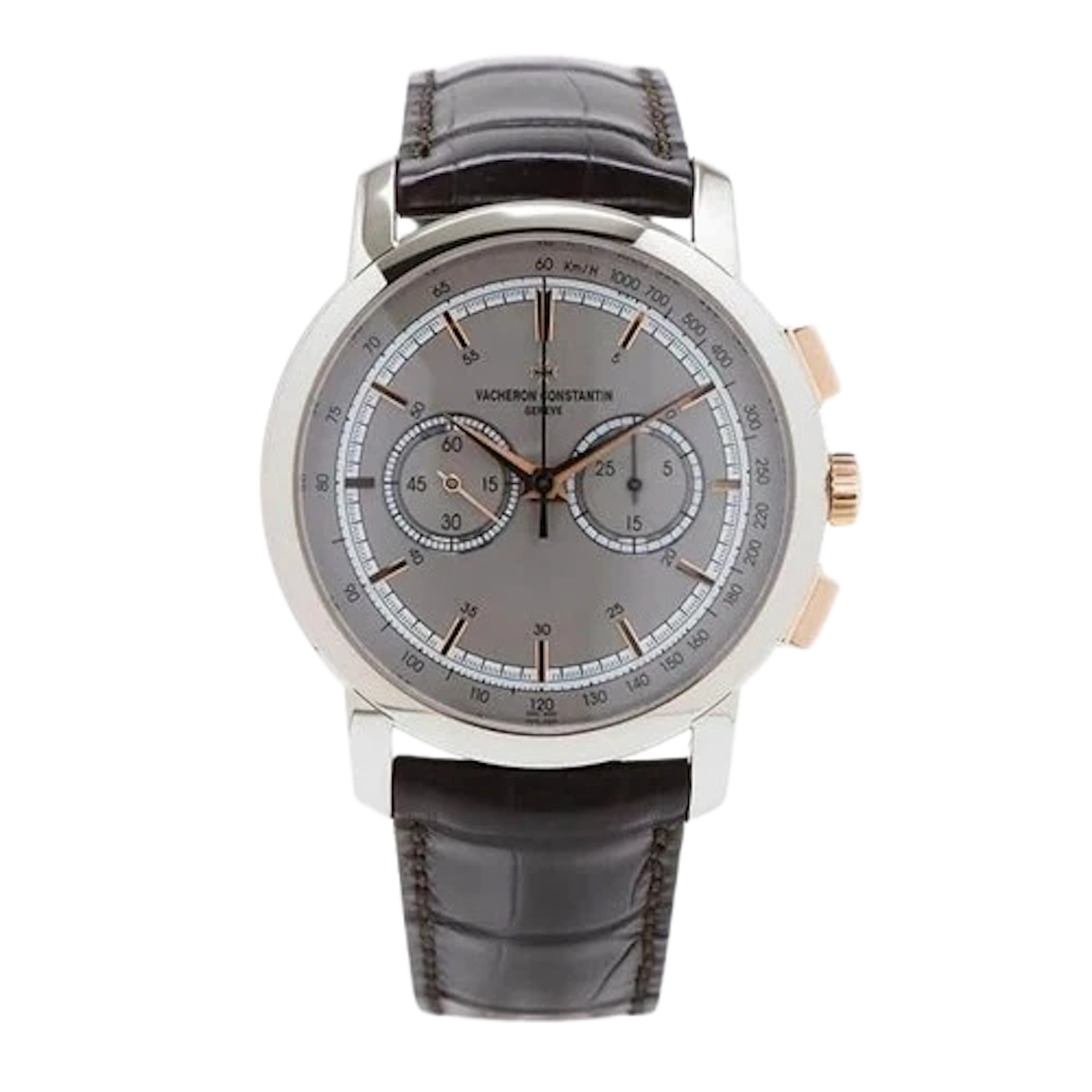 Vacheron Constantin Patrimony Chronograph 18K White Gold Men’s Watch