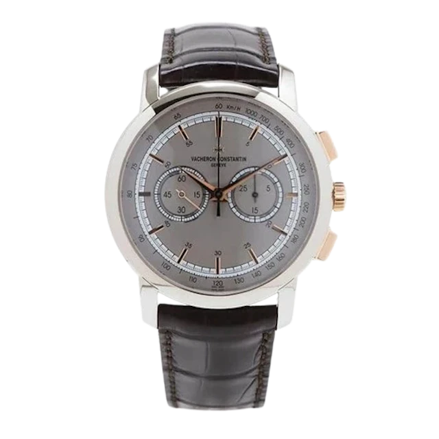 Vacheron Constantin Patrimony Chronograph 18K White Gold Men’s Watch