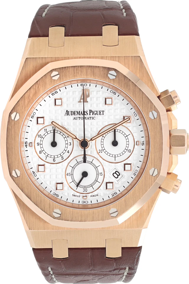 Audemars Piguet Royal Oak Chronograph 18K Rose Gold Men's Watch