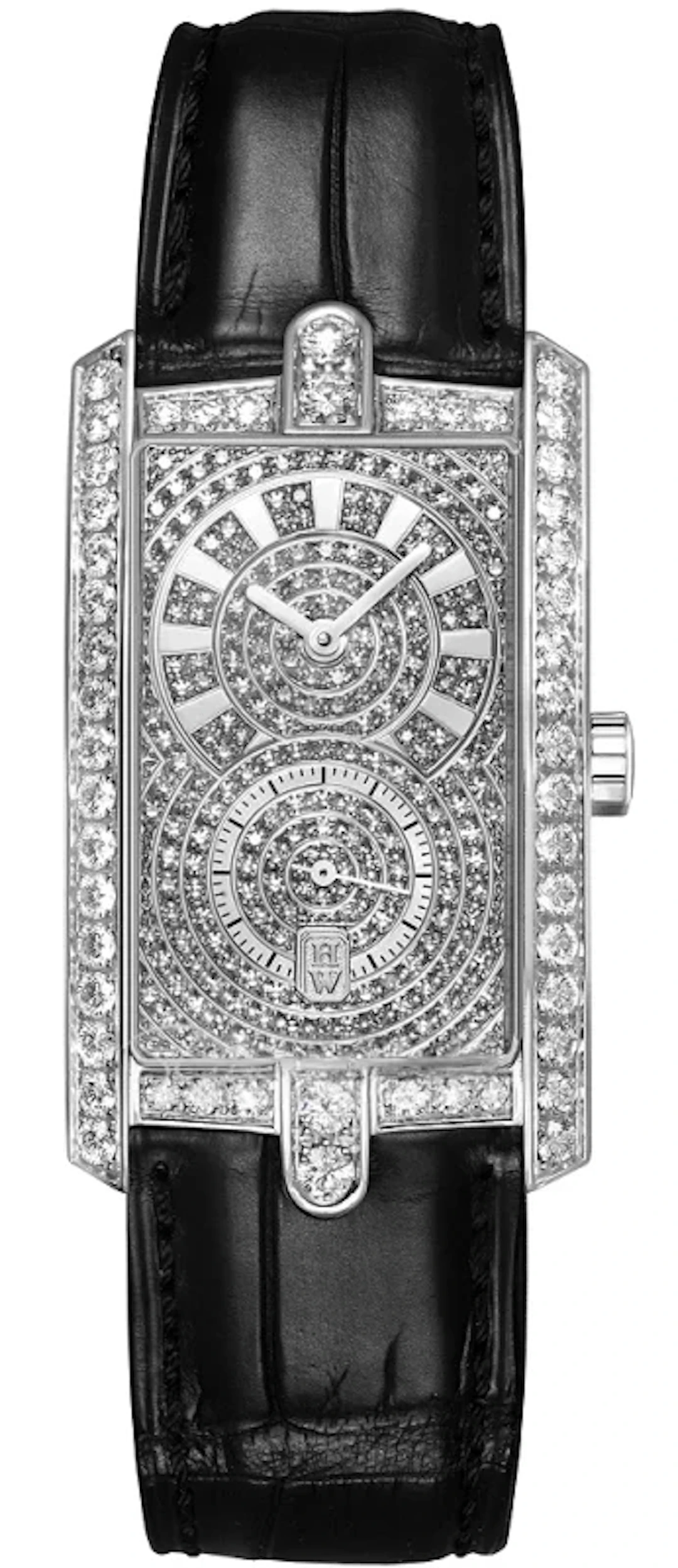 Harry Winston Avenue 18K White Gold & Diamonds Lady's Watch