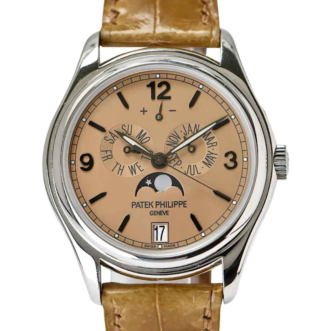 Patek Philippe Complicated Watches Annual Calendar Platinum Men's Watch