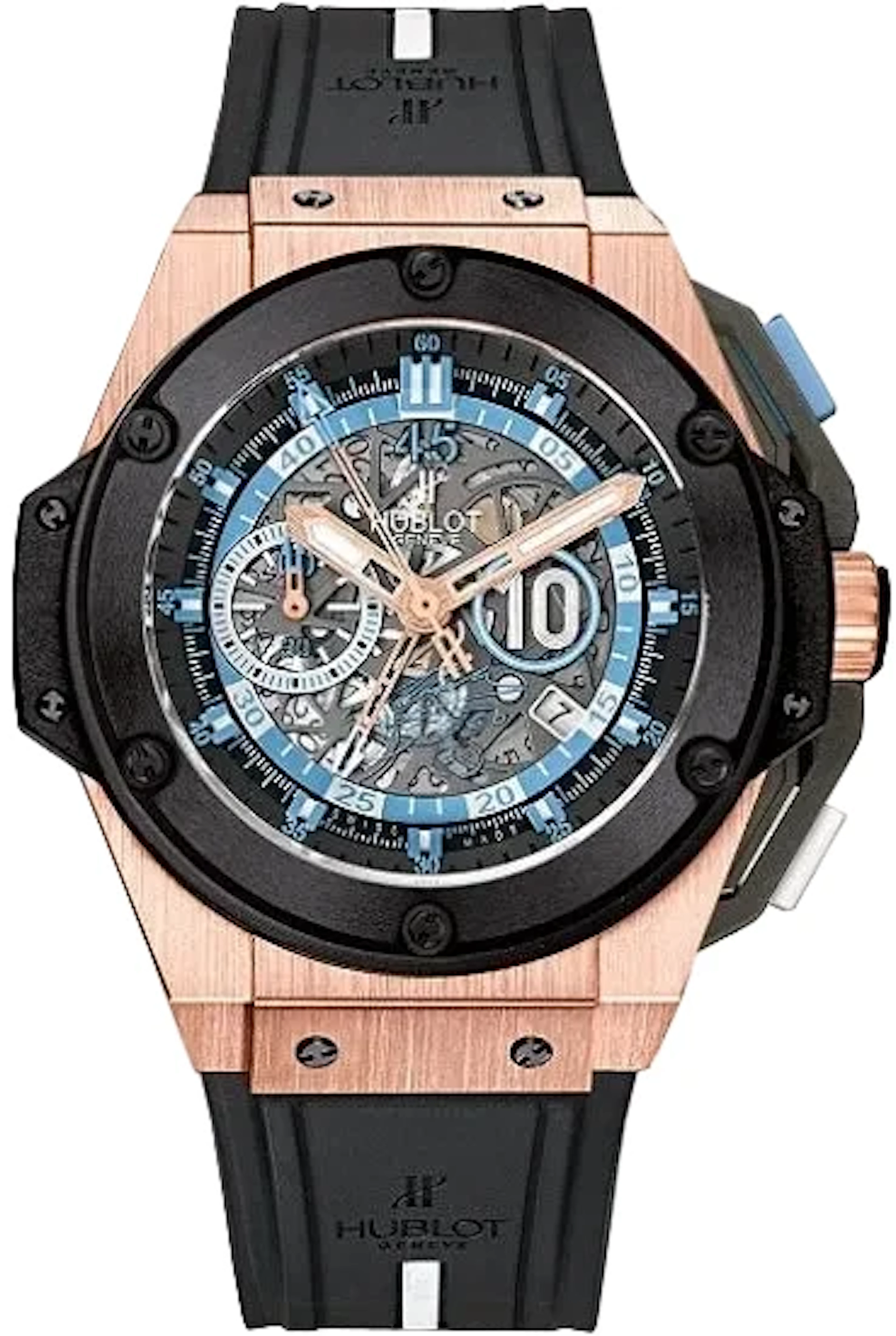 Hublot King Power Maradona 18K Rose Gold & Ceramic Men's Watch