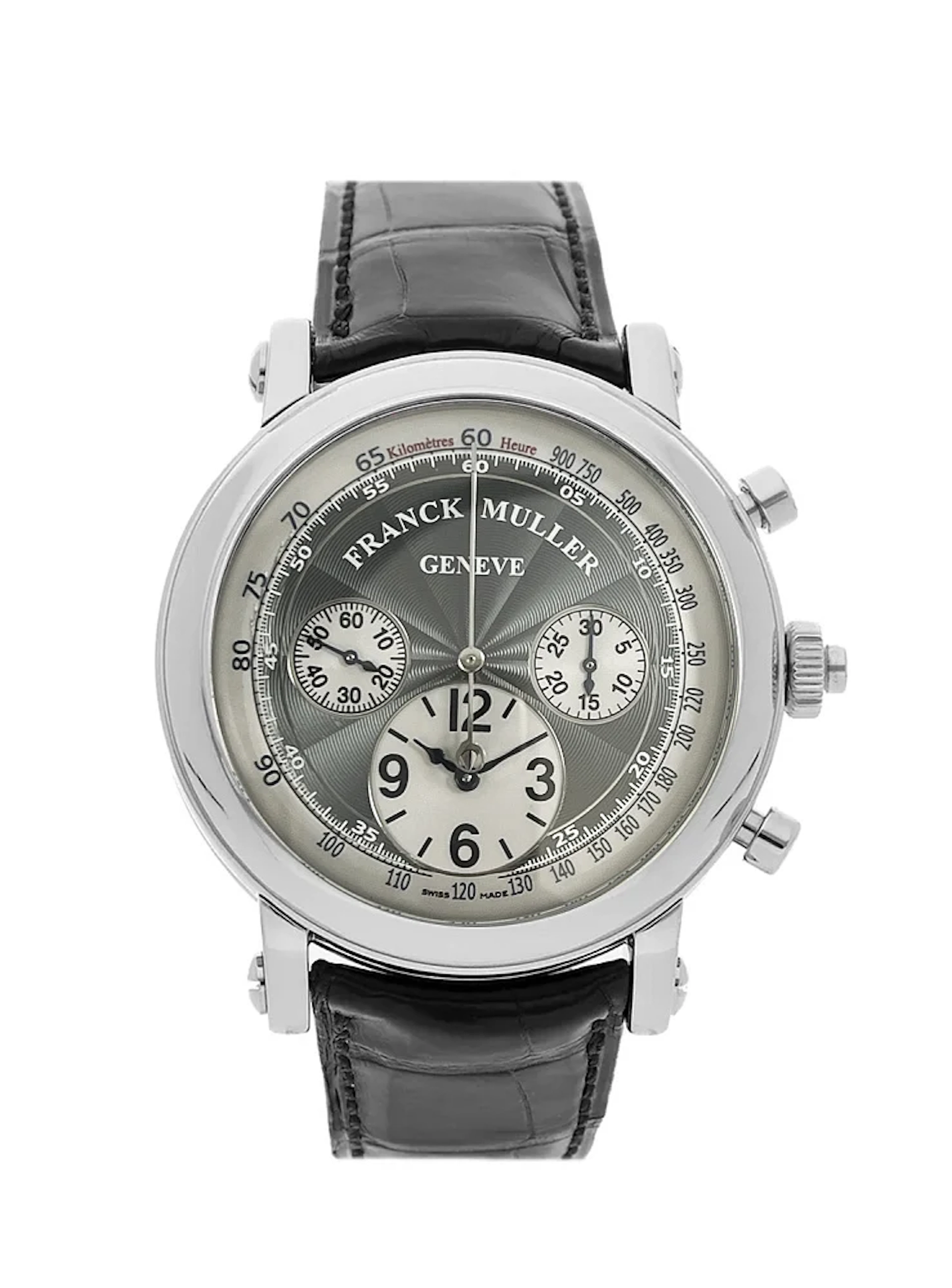 Franck Muller Vanguard Yachting Crongraph Rattrapante Stainless steel