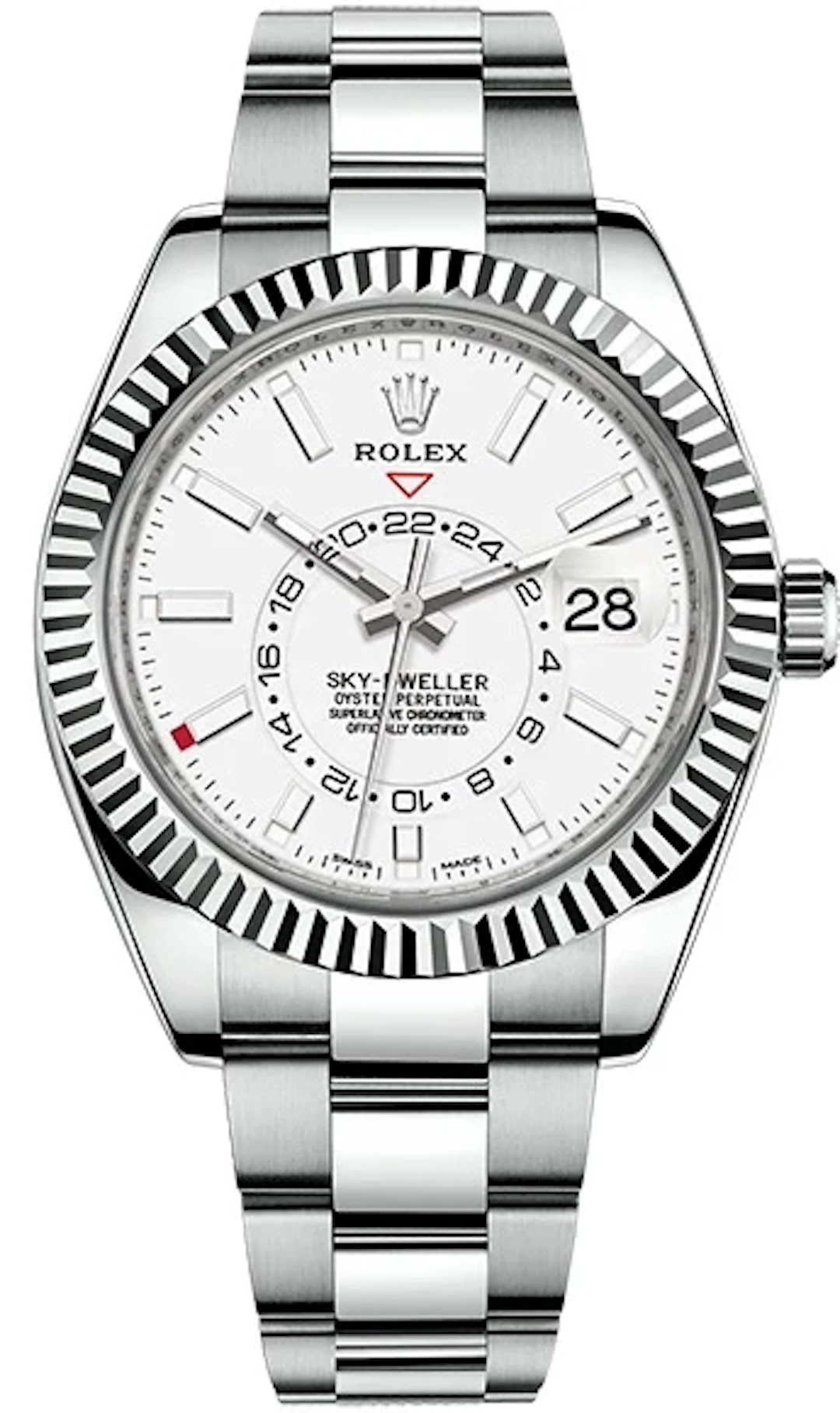 Rolex Sky-Dweller Stainless Steel & White Gold Men's Watch