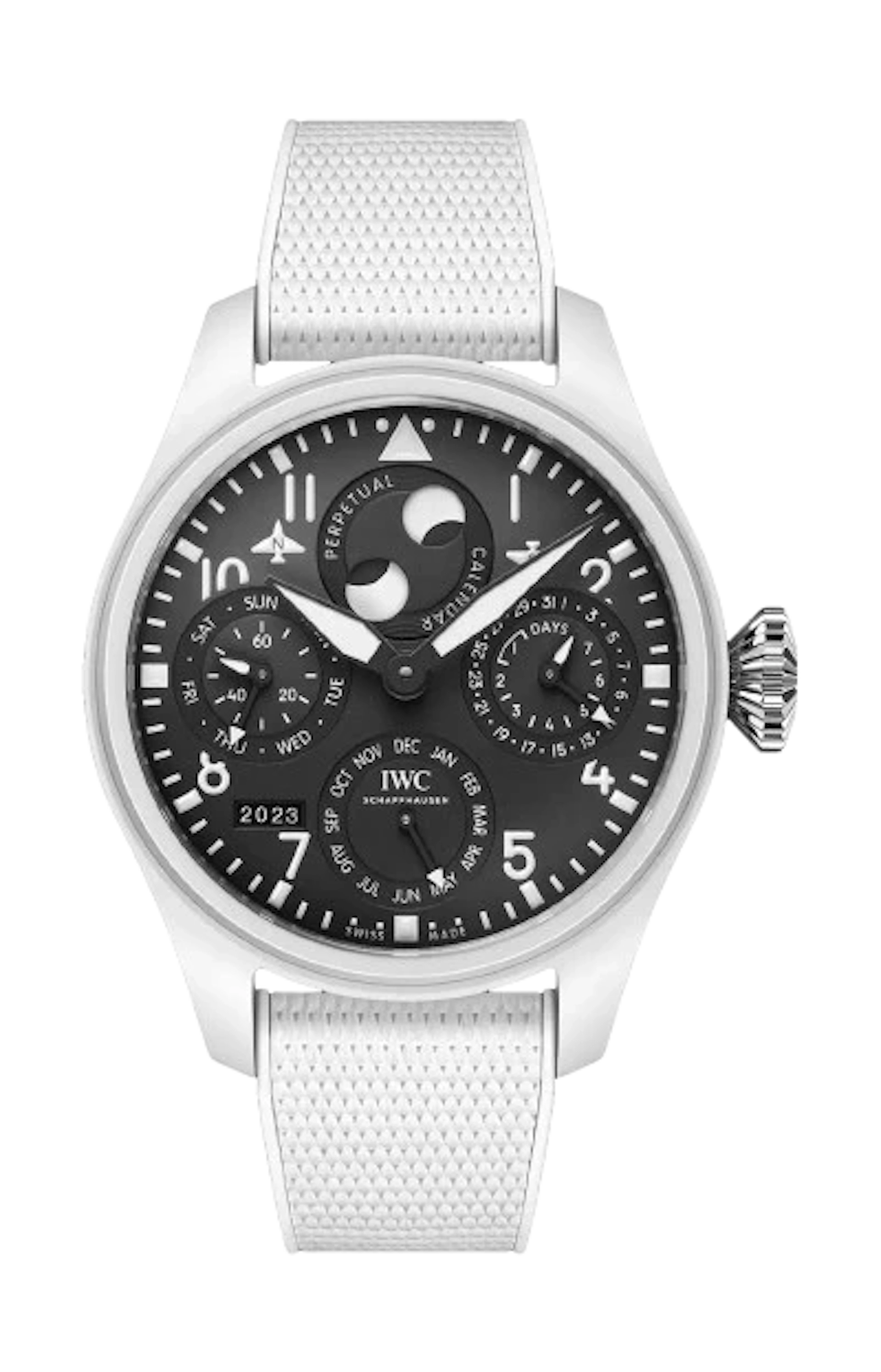 IWC Pilot’s Perpetual Calendar TOP GUN Lake Tahoe Men’s Watch