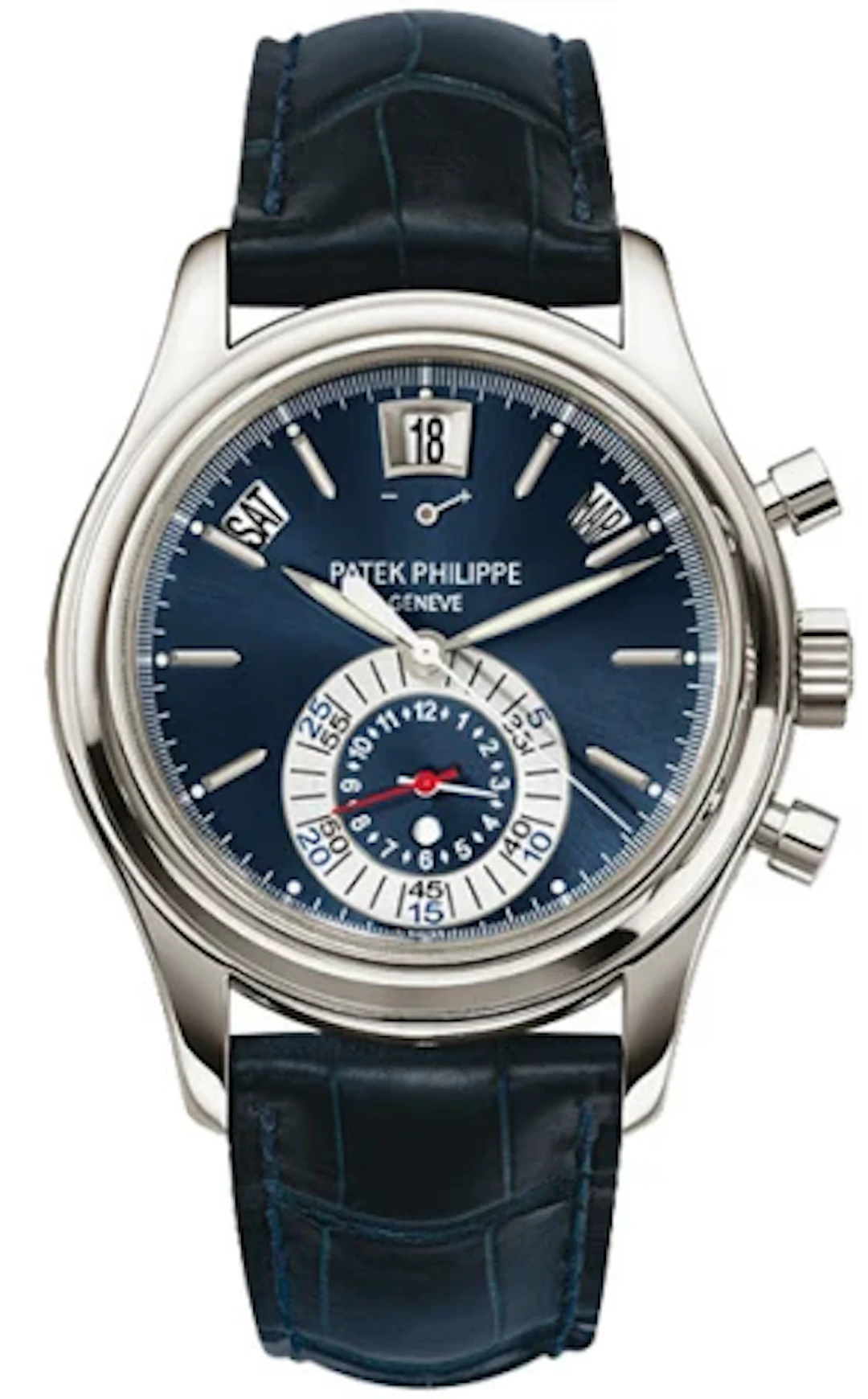 Patek Philippe Complicated Annual Calendar Chronograph Platinum Men's Watch