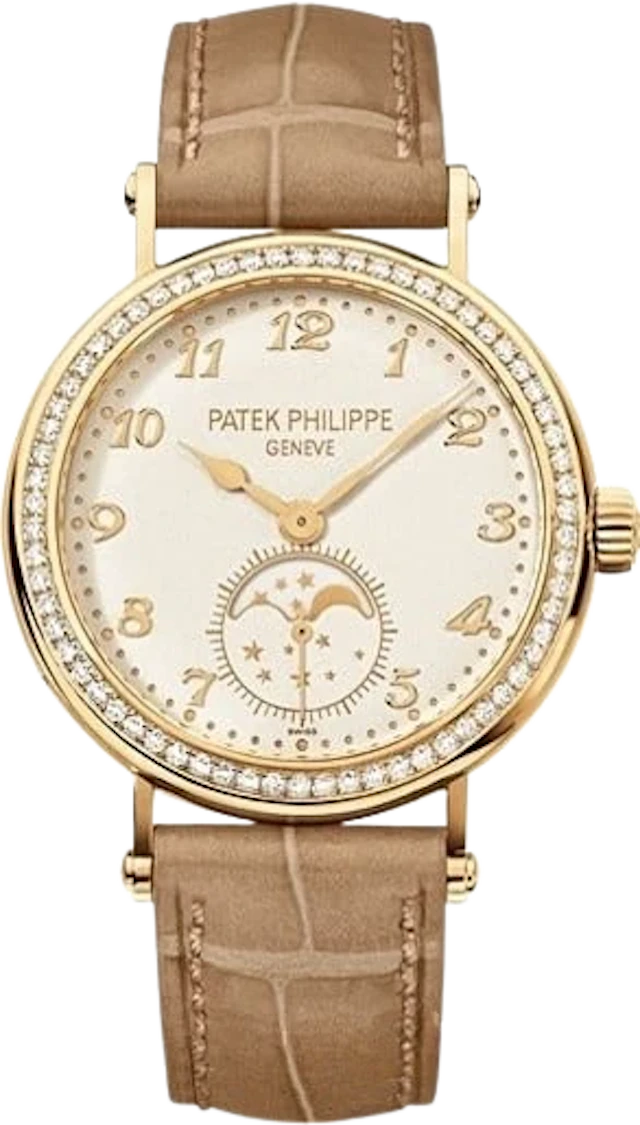 Patek Philippe Calatrava Moon Phase 18K Yellow Gold Ladies’ Watch