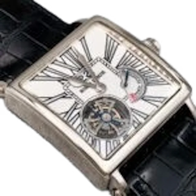 Roger Dubuis Golden Square Tourbillon 18K White Gold Men's Watch