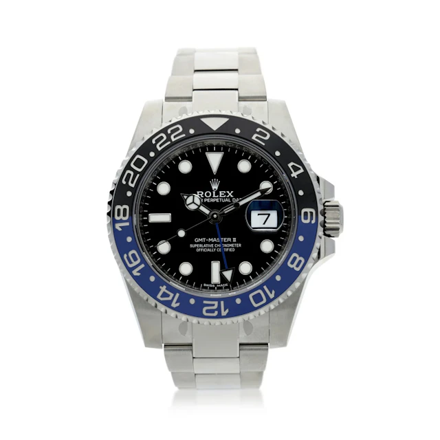 Rolex GMT Master II Stainless Steel & Ceramic Men's Watch