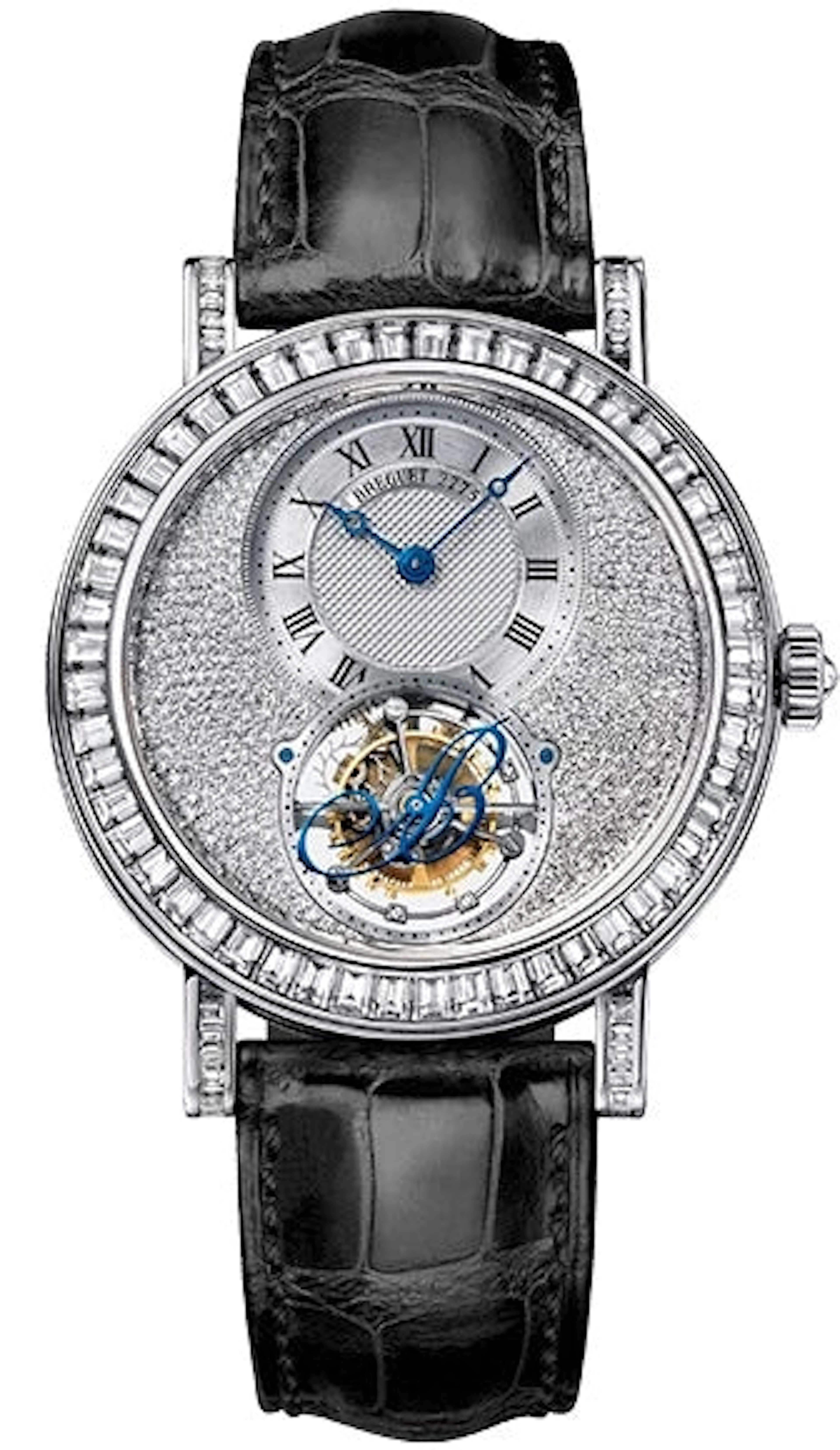 Breguet Classique Complications Tourbillon 18k White Gold Men's Watch
