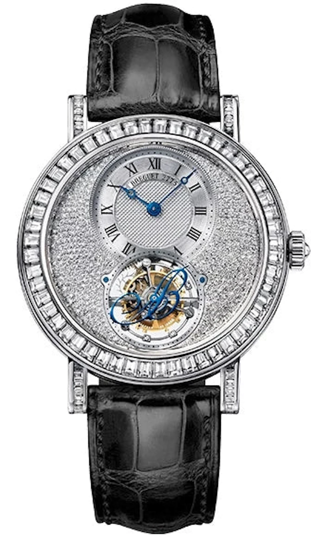 Breguet Classique Complications Tourbillon 18k White Gold Men's Watch
