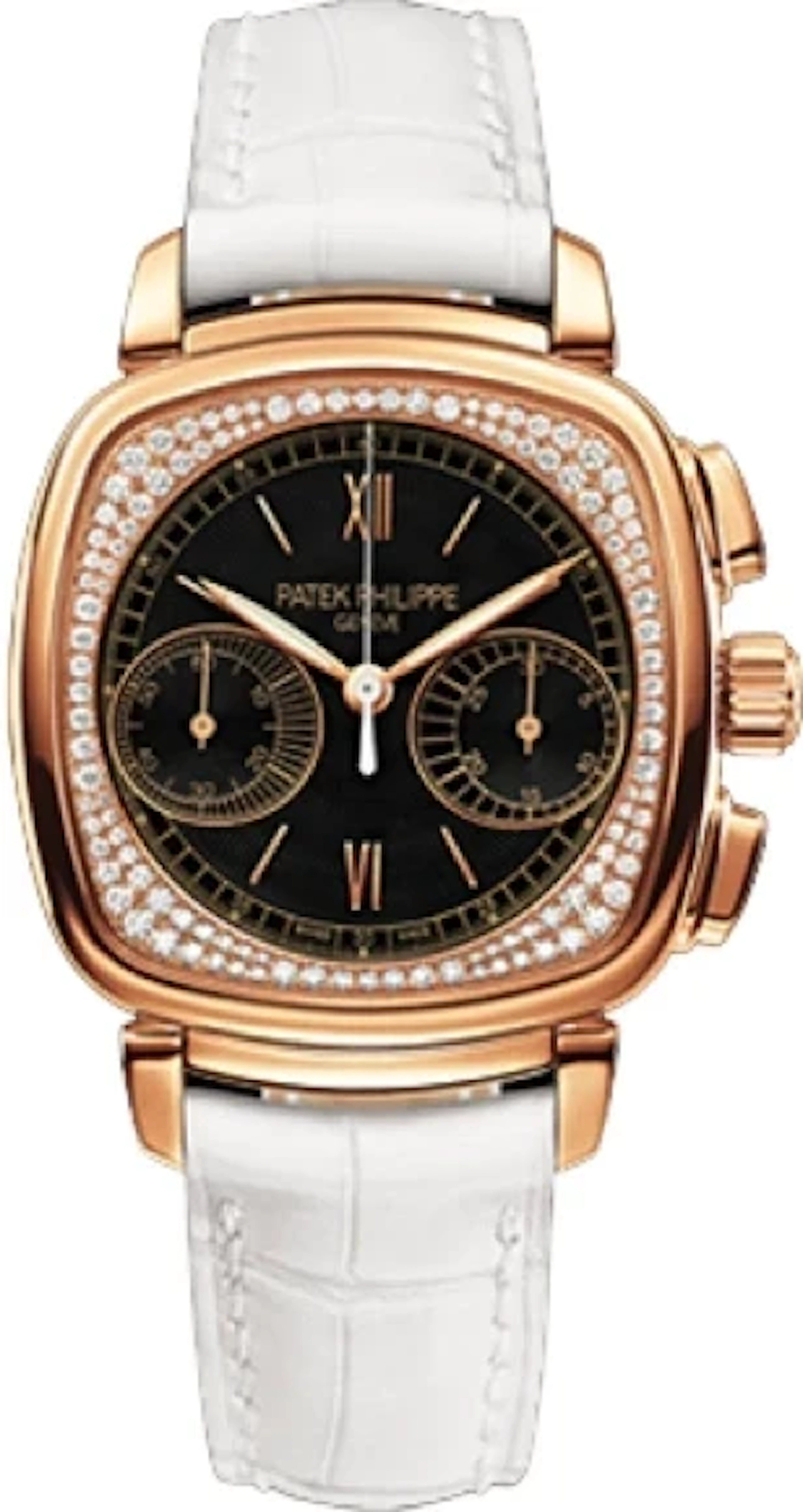 Patek Philippe Complicated chronograph 18K Rose Gold & Diamonds Lady's Watch