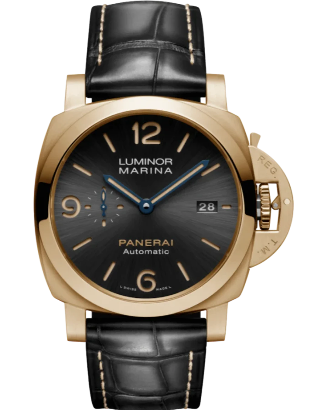Panerai Luminor Marina 18K Yelloy Gold Men's Watch