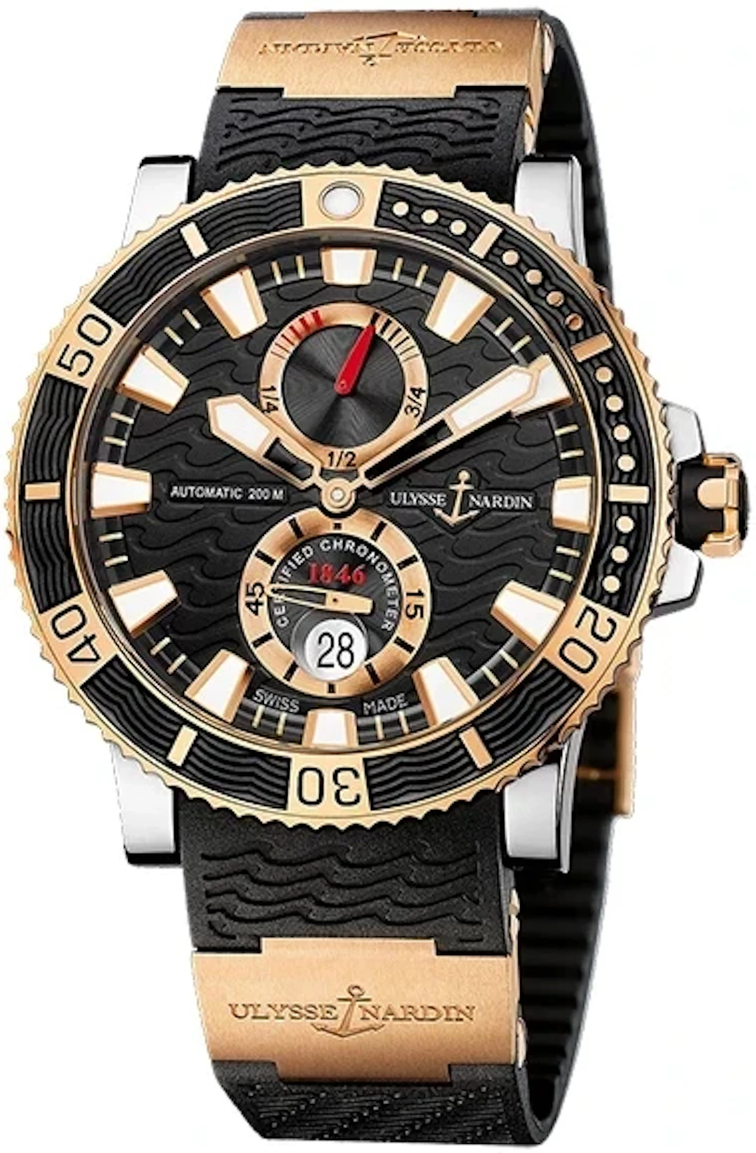 Ulysse Nardin Diver Maxi Marine Titanium Men's Watch