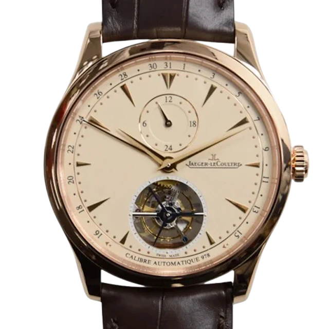 Jaeger-LeCoultre Master Grande Tradition Tourbillon 18K Rose Gold Men’s Watch