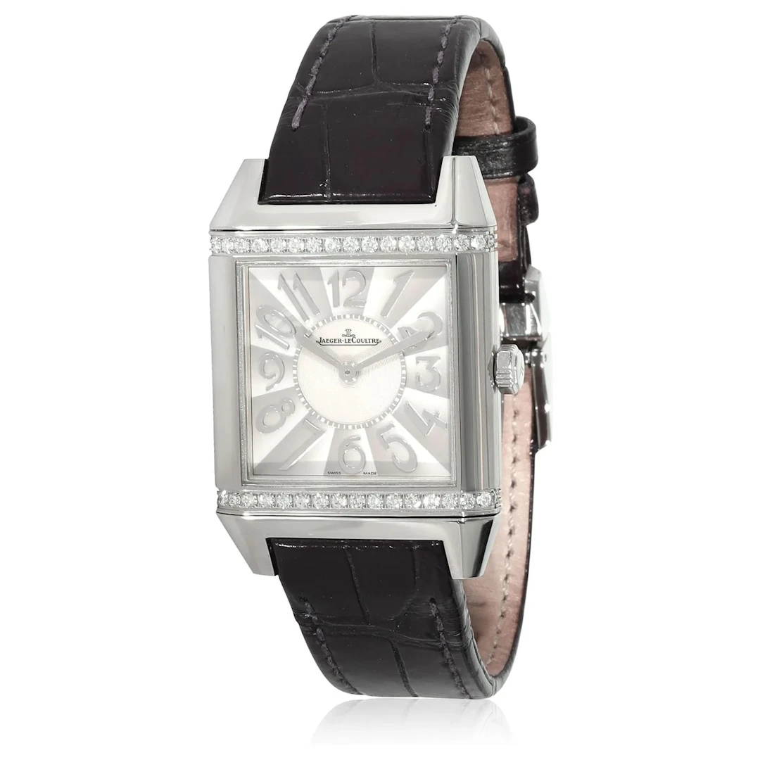 Jaeger-LeCoultre Reverso Squadra Stainless steel & Diamonds Lady's Watch