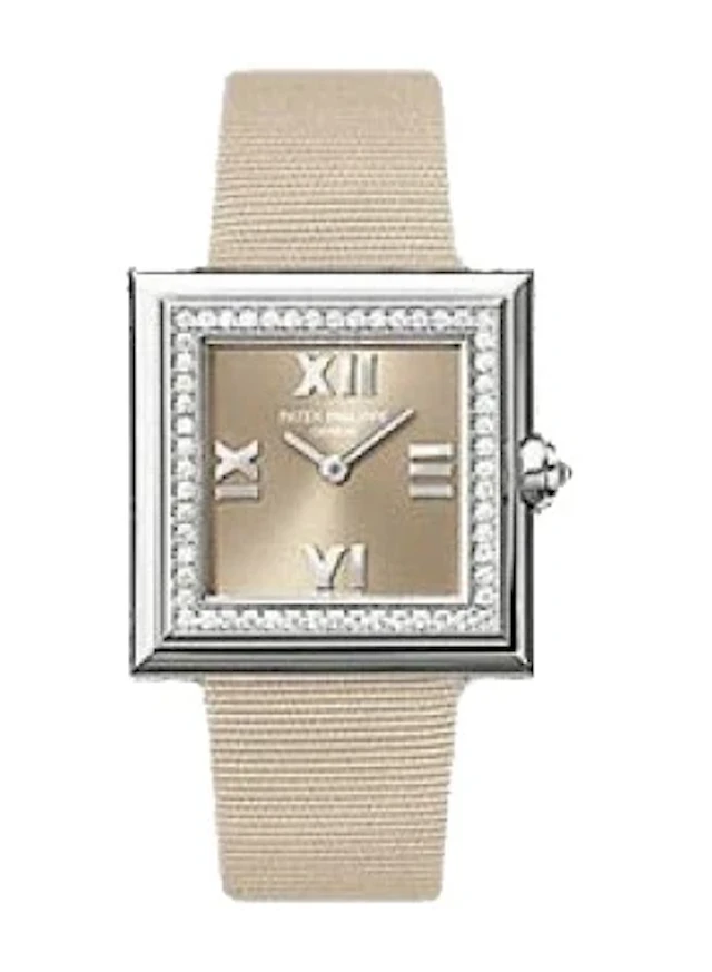 Patek Philippe Gondolo 18K White Gold & Diamonds Lady`s Watch