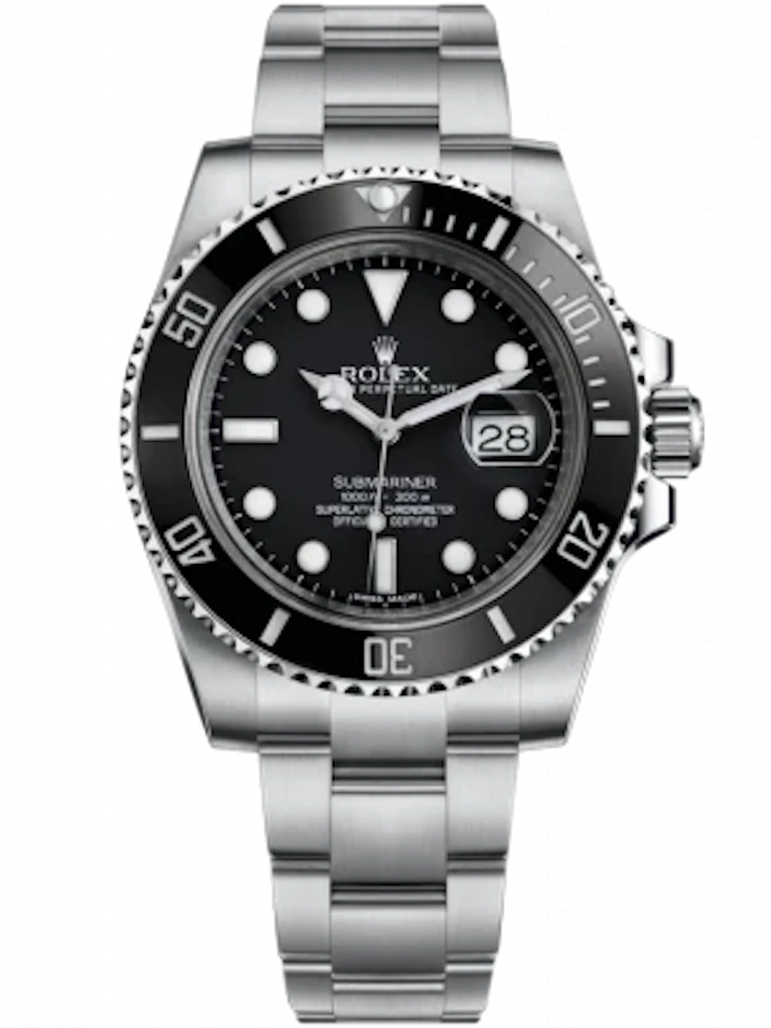Rolex Submariner Date Stainless Steel Men's Watch